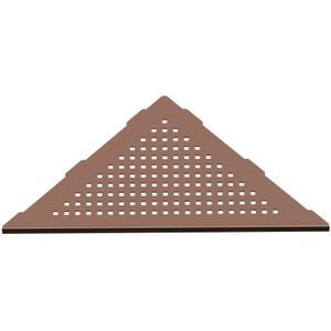 Square Corner hoekplanchet inbouw 30x25 cm copper
