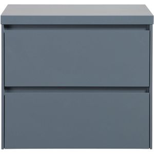 Badkamermeubel Nero voor waskom 60cm mat grijs