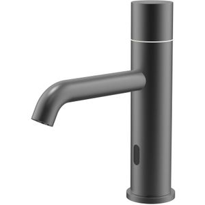 Wastafelkraan met sensor Gun metal