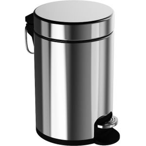 Pedaalemmer 3L softclose chroom