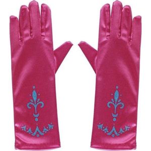 Frozen Anna - Doornroosje - prinsessen handschoenen - fuchsia