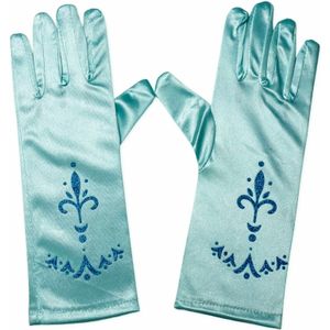 Prinsessen handschoenen - blauw