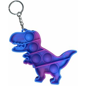 Fidget Toys-Dinosaurus-Pop It-Sleutelhanger