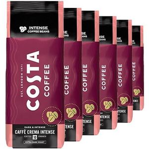 Costa Coffee - Caffè Crema Intensa Extra Dark Roast Bohnen - 6x 1kg