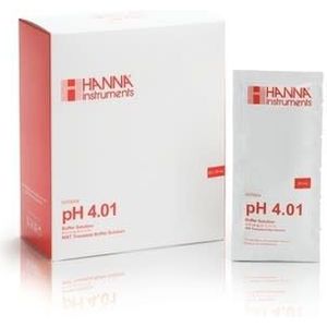 Hanna Instruments Kalibratievloeistof pH 4,01, 25 zakjes van 20 ml