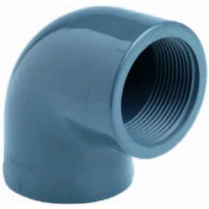 Knie 90° lijm x binnendraad 63mm x 2''