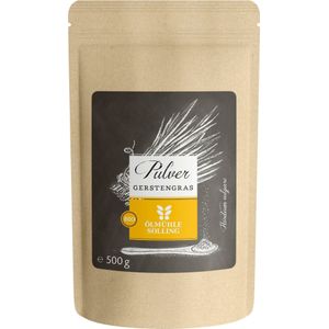 Ölmühle Solling Fijngemalen Biologisch Gerstegras-poeder - 500 g