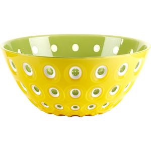 guzzini LE MURRINE Schaal Ø20 cm - Saffron Yellow/White/Water Lily Green