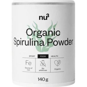 nu3 Bio Spirulina Powder - 140 g