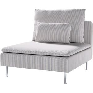 Söderhamn hoes voor 1-zitselement, collectie Living II, beige-blauw