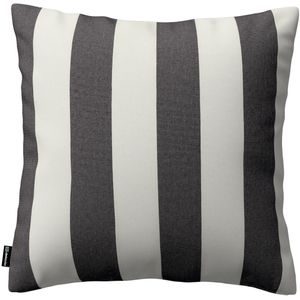 Dekoria Kussenhoes Mia collectie Quadro wit-grijs 60 x 60 cm