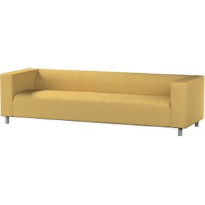 IKEA zitbankhoes/ overtrek voor Klippan 4-zitsbank, collectie Cotton Panama, geel mat