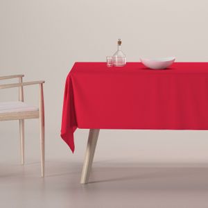 Dekoria Rechthoekig tafelkleed rood 130 x 130 cm