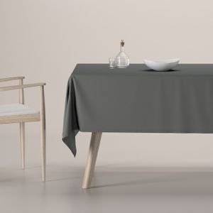 Dekoria Rechthoekig tafelkleed grijs 130 x 130 cm