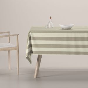 Dekoria Rechthoekig tafelkleed beige-wit 100 x 100 cm