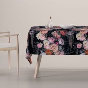 Dekoria Rechthoekig tafelkleed grijs-roze 130 x 160 cm