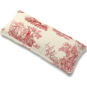 Kussensloop Karlstad 67x30cm, collectie Avinon, creme-rood