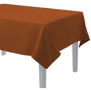 Dekoria Rechthoekig tafelkleed vossenrood 130 x 160 cm