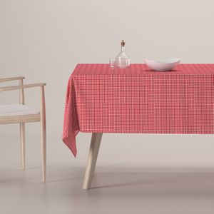 Dekoria Rechthoekig tafelkleed rood-ecru  130 x 210 cm