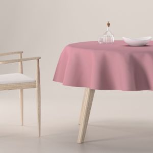 Dekoria Rond tafelkleed dirty pink 130 x 130 cm