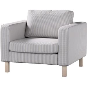 IKEA hoes voor Karlstad 1-zit, collectie Living II, beige-blauw