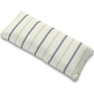 Kussensloop Karlstad 67x30cm, collectie Avinon, creme-blauw