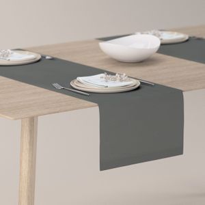 Dekoria Rechthoekige tafelloper grijs 40 x 130 cm