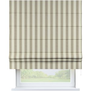 Dekoria Kant en Klaar Vouwgordijn Padova, collectie Quadro, beige-wit