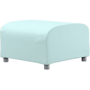 IKEA hoes voor Klippan voetenbank, collectie Cotton Panama, lichtblauw