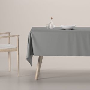 Dekoria Rechthoekig tafelkleed grijs 130 x 130 cm