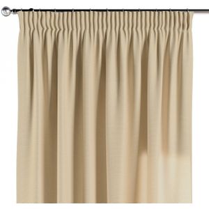 Dekoria Kant en Klaar Gordijn met plooiband, collectie Loneta, vanille
