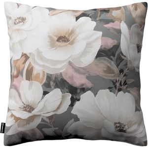 Dekoria Kussenhoes Kinga collectie Gardenia grijs-roze 50 x 50 cm