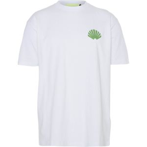 New Amsterdam T-shirt wit (Maat: XL) - Tekst - Halslijn: Ronde hals,
