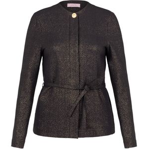 Studio Anneloes Dames vest zwart (Maat: M) - Halslijn: Ronde hals,