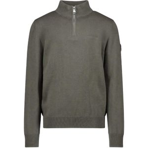 Airforce Half Zip Trui Effen