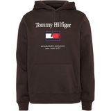 TOMMY HILFIGER Sweatvest  navy / rood / bourgogne / wit