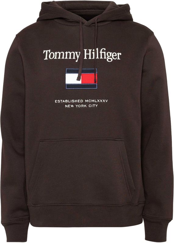 TOMMY HILFIGER Sweatvest  navy / rood / bourgogne / wit