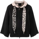 Marc Cain Sports Dames vest zwart (Maat: 38) - Halslijn: Capuchon,