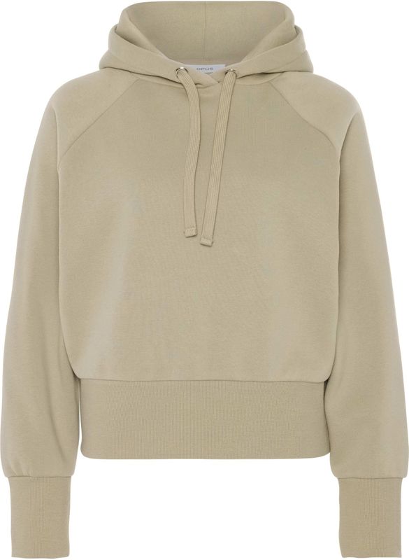 OPUS - Peach - Dameshoodie - Katoenmix - Regular Fit - Capuchon met Tunnelkoord