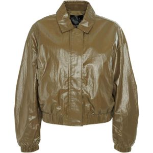 Poools Jas groen (Maat: 36) - Effen