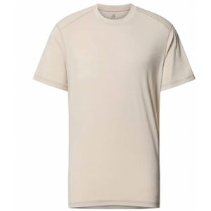 Haglöfs T-shirt beige (Maat: L) - Halslijn: Ronde hals,