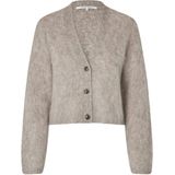 Second Female, Dames, Truien, Beige, Maat: XS Polyamide,