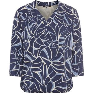 Olsen - Longsleeve - Blauw - T-Shirt