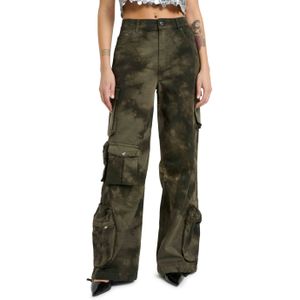 Gestuz CamolyGZ P HW pants groen (Maat: 40)