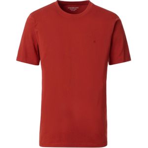 Casa Moda T-shirt rood (Maat: M) - Effen - Halslijn: Ronde hals,