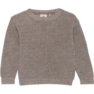 EN FANT Trui beige (Maat: 104) - Effen - Halslijn: Ronde hals,