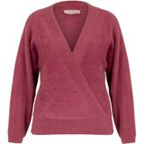 Studio Anneloes Dames trui roze (Maat: XS) - Effen - Halslijn: V-hals,