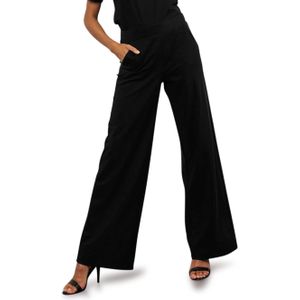 Studio Anneloes Lexie bonded trousers broek zwart (Maat: L)