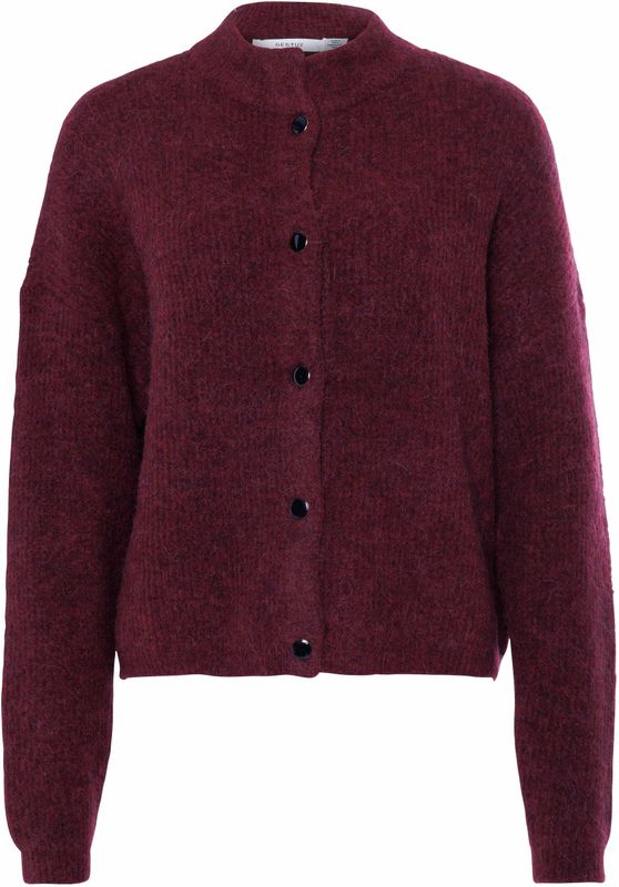 Gestuz, Dames, Truien, Bruin, Maat: S Leer,