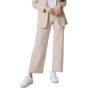 &Co Woman PATRICE SHORT LENGTH TRAVEL broek beige (Maat: XS) - Effen